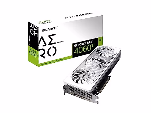 GIGABYTE AERO OC GeForce RTX 4060 Ti GDDR6 (16GB VRAM, New)