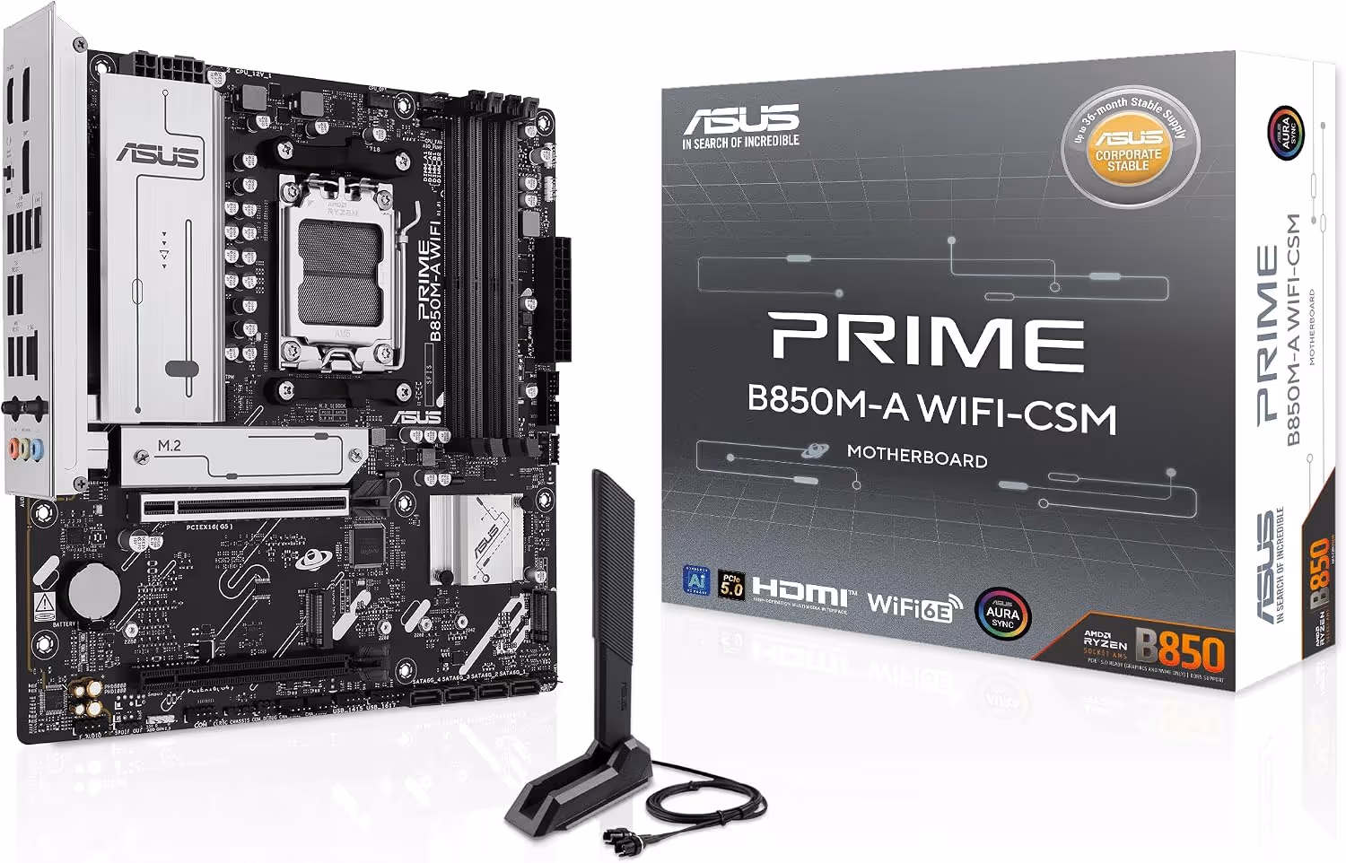 ASUS PRIME B850M-A WIFI Micro ATX