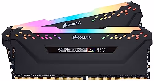 CORSAIR Vengeance RGB Pro16Gb (16GB, 2X8GB, 3600 MHz, CL18, Black, New)