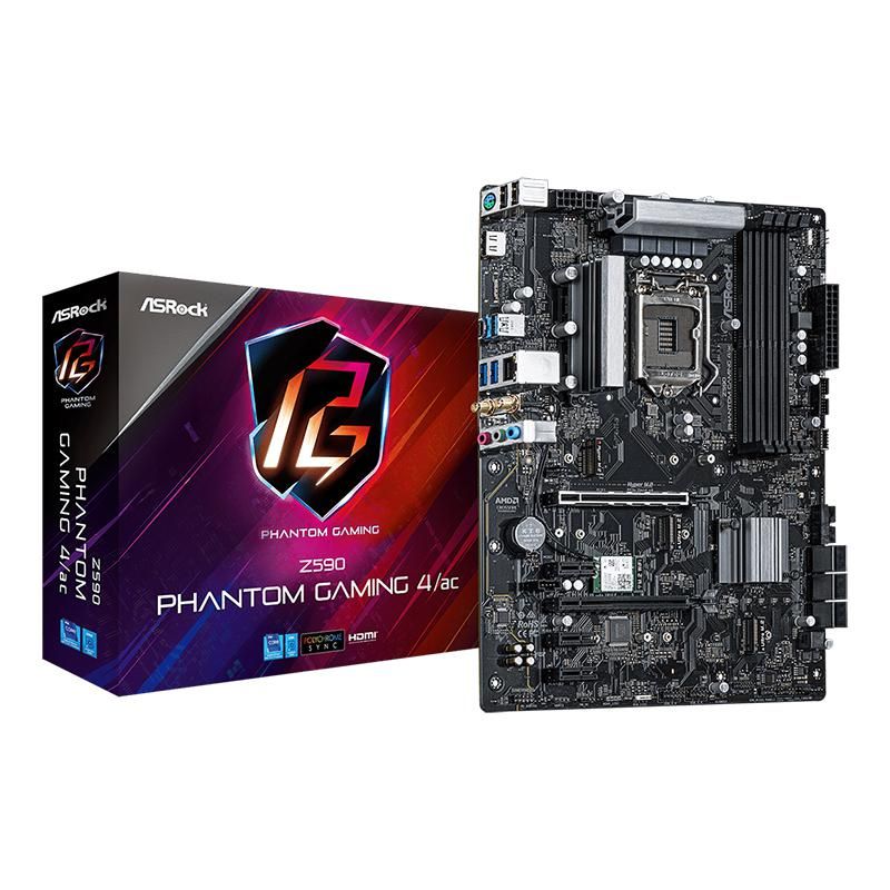ASROCK Z590 Phantom Gaming 4/Ac Motherboard