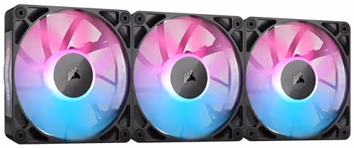 CORSAIR iCUE LINK RX120 RGB PWM (3-pack, Black)