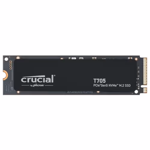 CRUCIAL T705 PCIe Gen5 NVMe M.2 SSD (2TB)