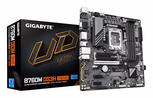 GIGABYTE B760M DS3H GEN5 Micro ATX