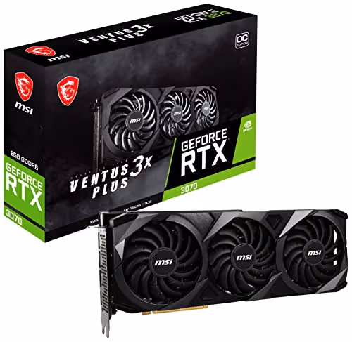 MSI GeForce RTX 3070 VENTUS 3X PLUS OC LHR