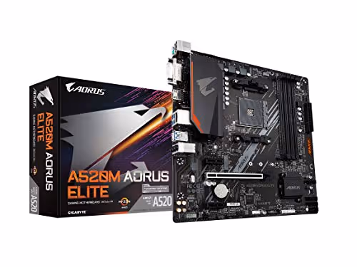 GIGABYTE A520M AORUS ELITE Micro ATX