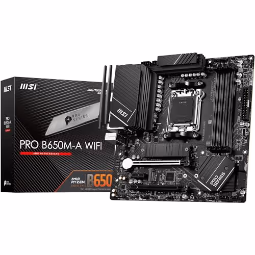 MSI PRO B650M-A WIFI Micro ATX