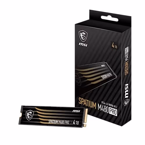 MSI SPATIUM M480 PRO M.2-2280 NVMe (4TB)
