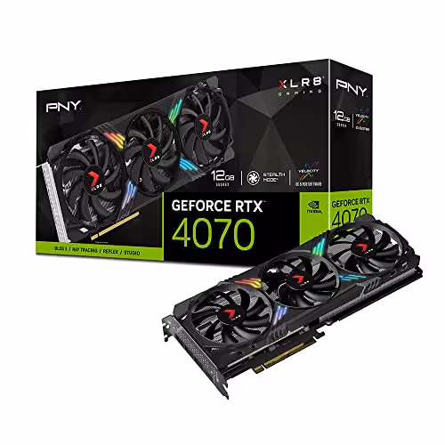 PNY GeForce RTX 4070 XLR8 Gaming VERTO EPIC-X RGB