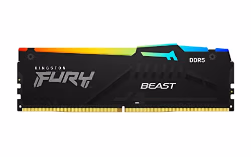 KINGSTON FURY Beast RGB (16GB, 1X16GB, 5600 MHz, CL40, New)