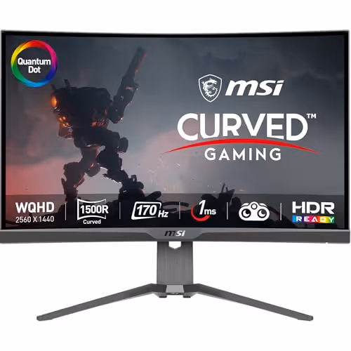 MSI Monitor MAG 275CQRF-QD 27 VA Curved Monitor