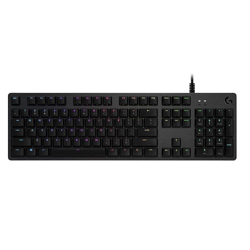 Logitech G512 CARBON RGB Wired Gaming Keyboard (Kailh Gx Blue, Blue)