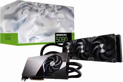 MSI GeForce RTX 5090 Suprim Liquid SOC GDDR7 Graphic Card