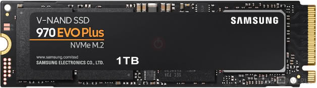 SAMSUNG 970 Evo Plus M.2-2280 NVMe (1TB, Black)