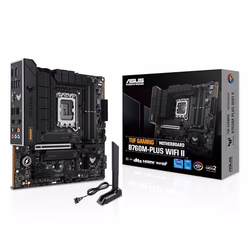 ASUS TUF GAMING B760M-PLUS WIFI II Micro ATX