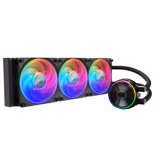 COOLER MASTER MasterLiquid PL360 FLUX Water (360mm, Black)
