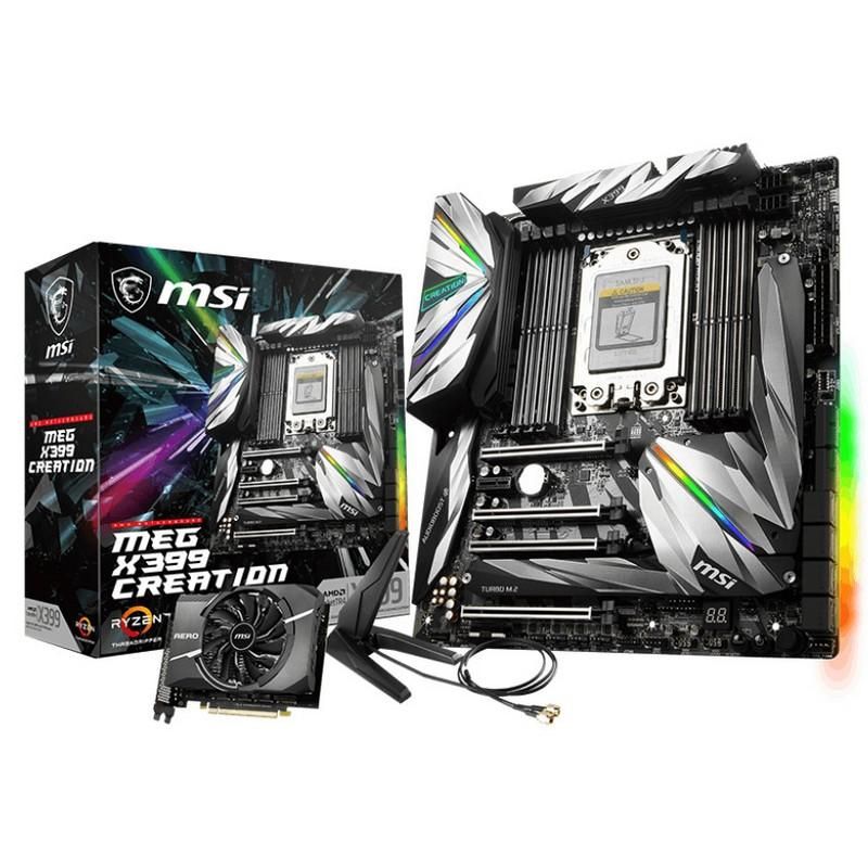 MSI MEG X399 CREATION sTR4 AMD