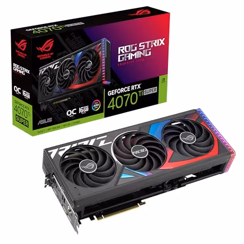 ASUS ROG STRIX GAMING OC GeForce RTX 4070 Ti SUPER GDDR6X