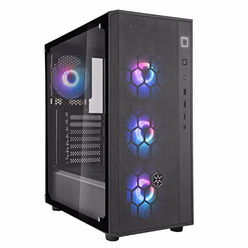 SilverStone FARA R1 PRO ATX Mid Tower Tempered Glass Side Panel