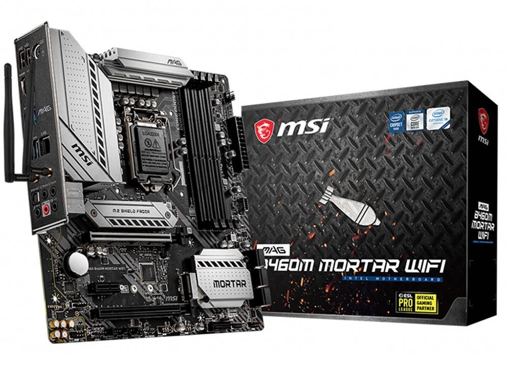 MSI Mag B460M Mortar WIFI Motherboard
