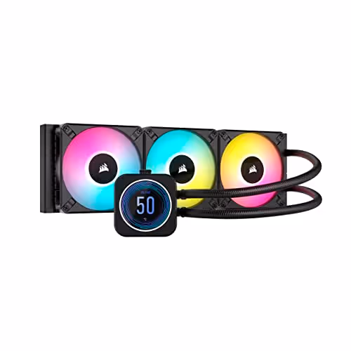 CORSAIR iCUE H150i ELITE LCD XT Water (Black)