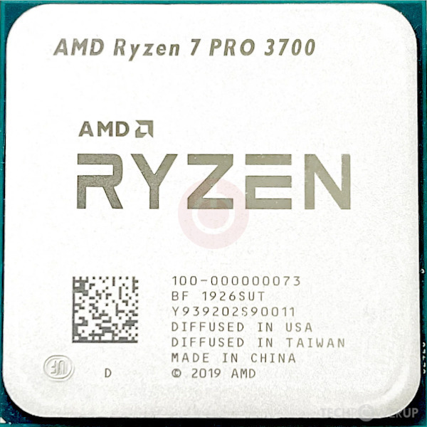 AMD Ryzen 7 Pro 3700