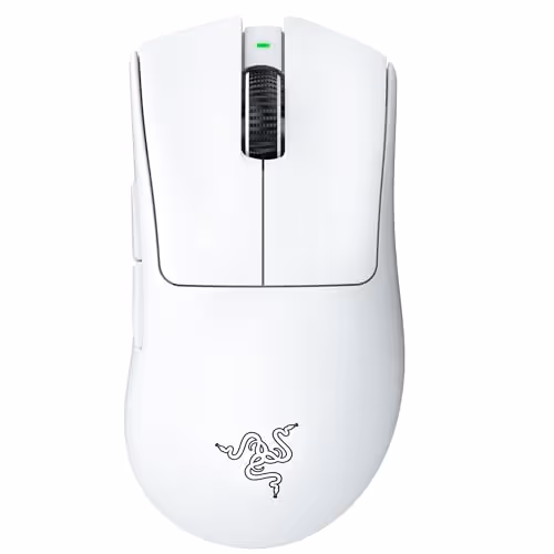 RAZER DeathAdder V3 Pro Wireless Gaming Mouse HyperSpeed (White)
