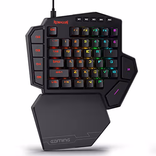 REDRAGON K585 DITI RGB Wired Outemu Mechanical Gaming Keyboard (Blue, Black)