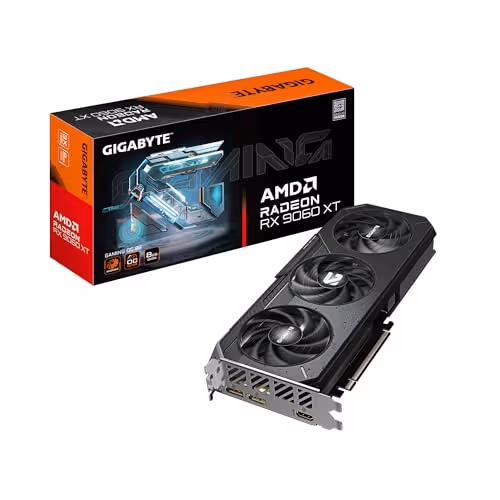 GIGABYTE GAMING OC Radeon RX 9060 XT GDDR6 (8GB VRAM, Unspecified)