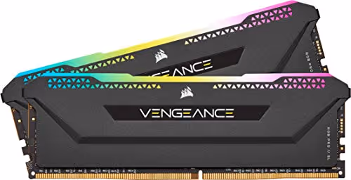 CORSAIR Vengeance RGB Pro SL (64GB, 2X32GB, 3600 MHz, CL18, Black)