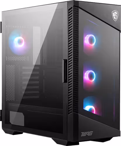 MSI MPG VELOX 100R ATX Mid Tower Tempered Glass Side Panel (Black)