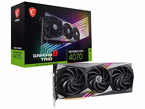 MSI GAMING X TRIO GeForce RTX 4070 GDDR6X