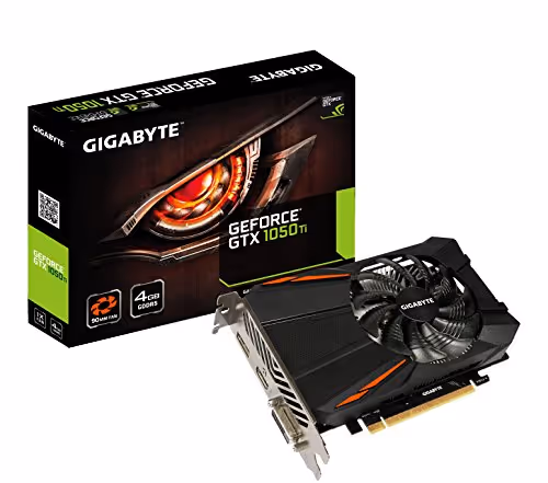 GIGABYTE GV-N105TD5-4GD GeForce GTX 1050 Ti GDDR5