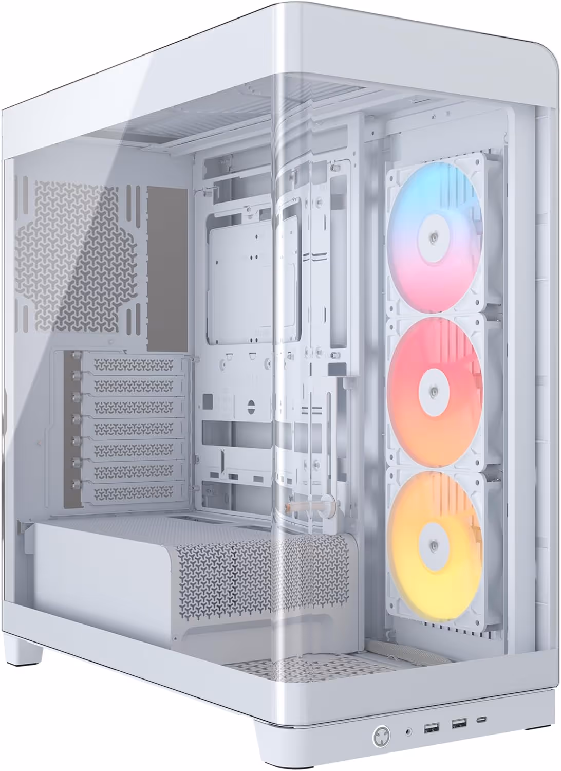 CORSAIR FRAME 4500X RS-R ARGB ATX Mid Tower Tempered Glass Side Panel (White)