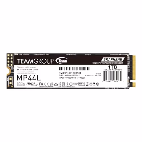 TEAM GROUP MP44L M.2-2280 NVMe (1TB)