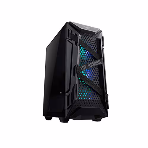 ASUS TUF Gaming GT301 ATX Mid Tower Tempered Glass Side Panel