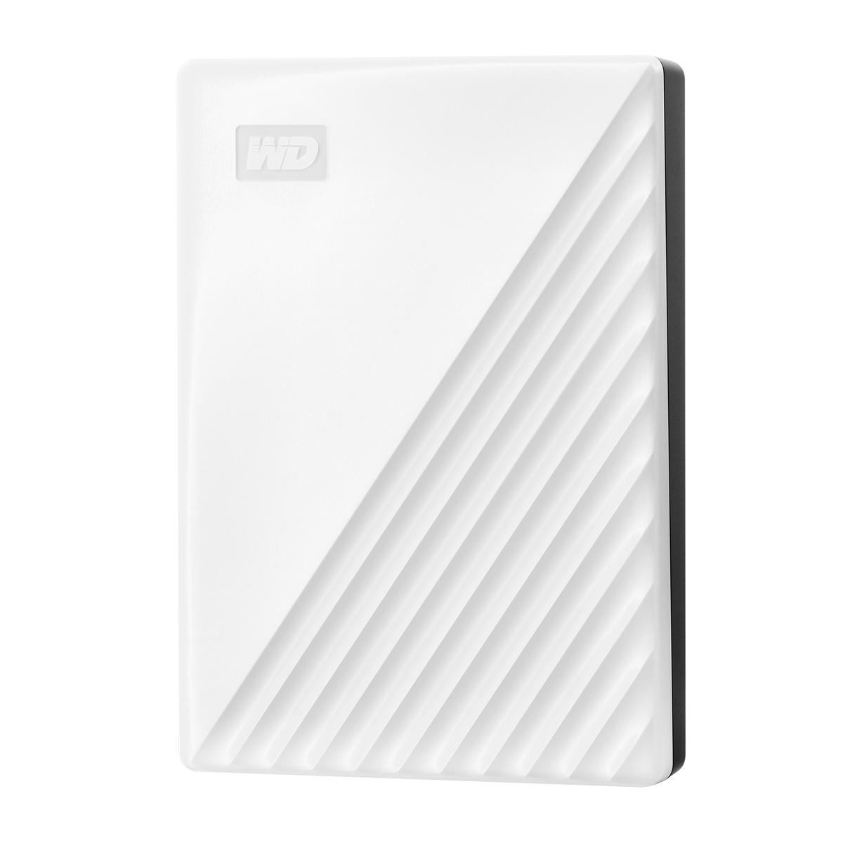 WD My Passport (4TB, White, New)