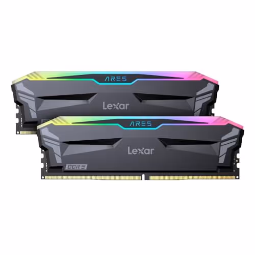 LEXAR Ares RGB (32GB, 2X16GB, 6000 MHz, CL34, Gray, New)