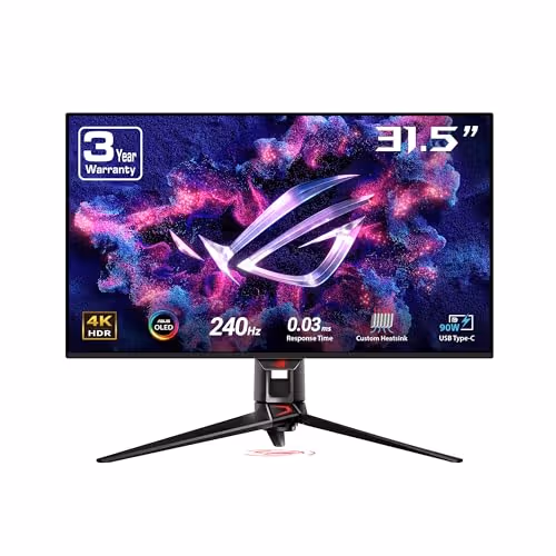 ASUS ROG Swift OLED PG32UCDM 31.5 QD-OLED Monitor (Black)