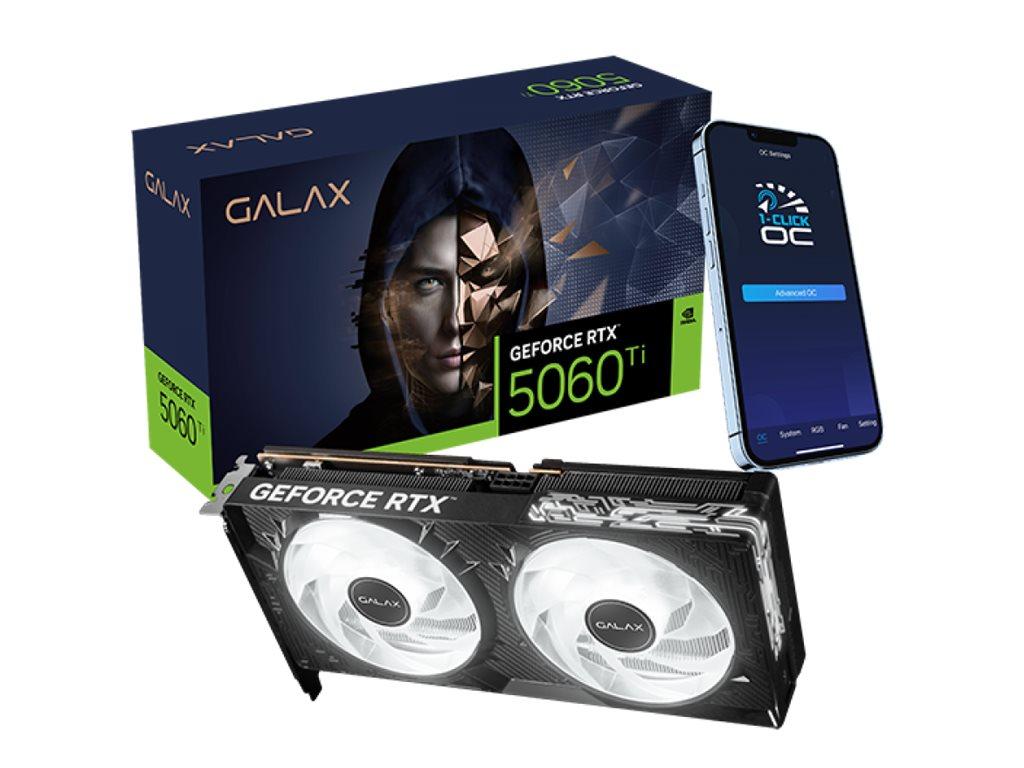 GALAX 1-click OC) GeForce RTX 5060 Ti GDDR7 (16GB VRAM)