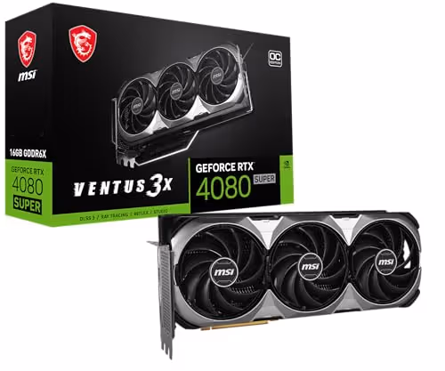 MSI Gaming RTX 4080 Super Ventus 3X OC Graphics Card