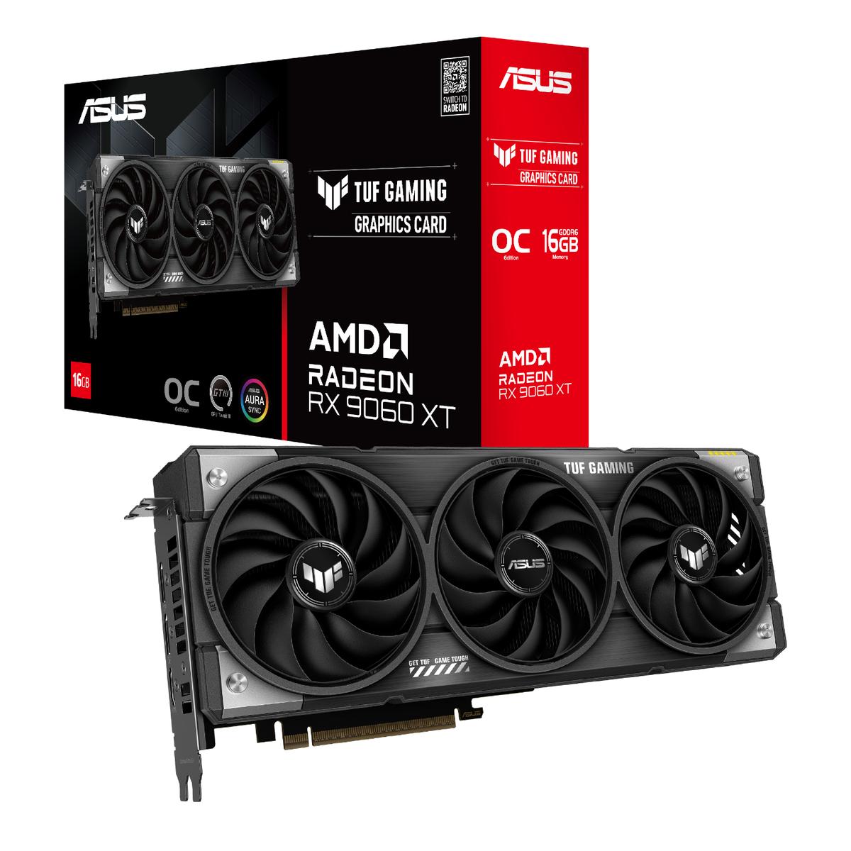 ASUS TUF GAMING OC Radeon RX 9060 XT GDDR6