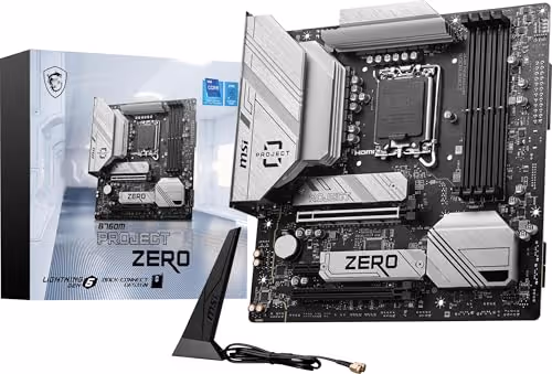 MSI B760M PROJECT ZERO Micro ATX