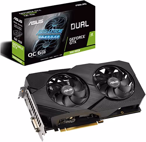 ASUS DUAL EVO OC GeForce GTX 1660 SUPER GDDR6