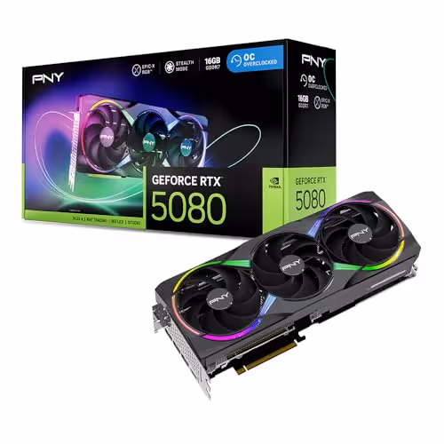 PNY ARGB EPIC-X RGB OC GeForce RTX 5080 GDDR7