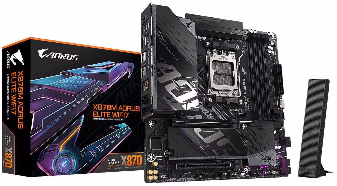 GIGABYTE X870M AORUS ELITE WIFI Micro ATX