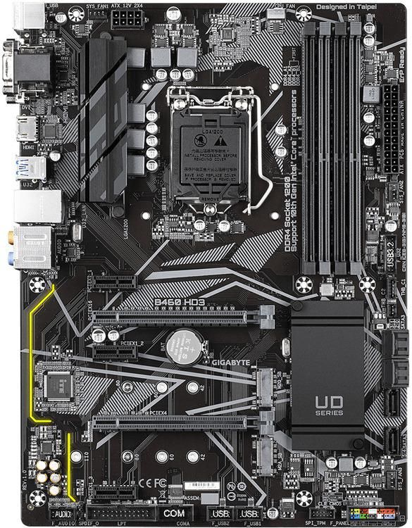 GIGABYTE B460 Hd3 Motherboard