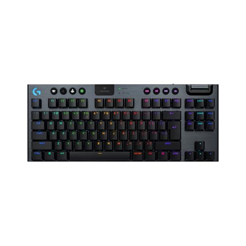 LOGITECH G915 LIGHTSPEED TKL RGB Bluetooth/Wireless/Wired Gaming Keyboard