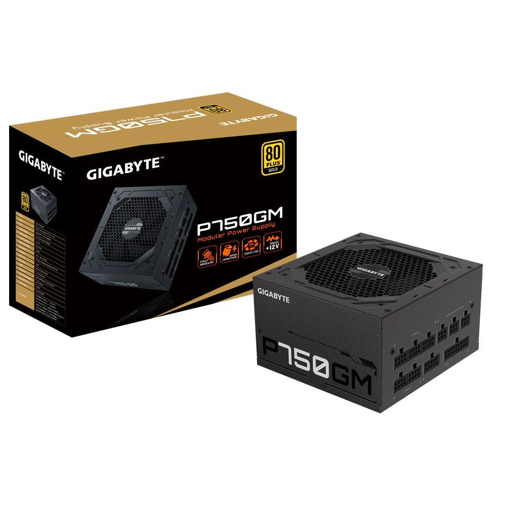 GIGABYTE P750GM Fully Modular 80+ Gold Certified
