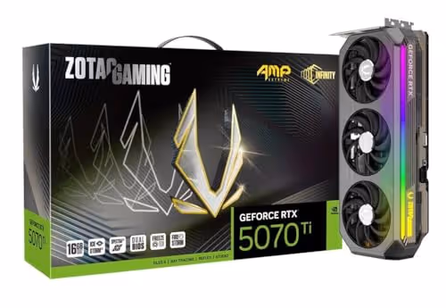 Zotac GAMING AMP Extreme INFINITY GeForce RTX 5070 Ti GDDR7