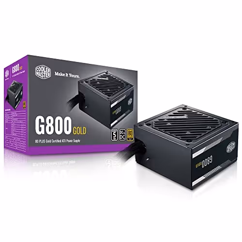 COOLER MASTER G800 Non-Modular 80+ Gold Certified